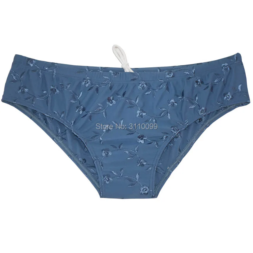 Мужские плавки с вышивкой одежда для плавания купальные костюмы трусы вышитым