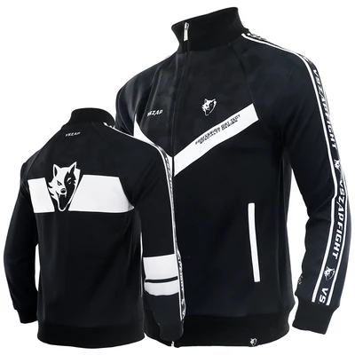 

VSZAP sport Fight long-sleeved MMA jacket Spring and Autumn training stand-up jacket simple fighting fitness man