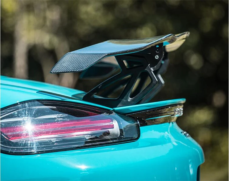 Спойлер из углеродного волокна для Porsche 911 981 718 918 Carrera Cayman Boxster 2006 2020