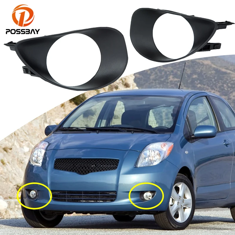 POSSPAY передний нижний бампер для автомобиля противотуманные фары левый правый