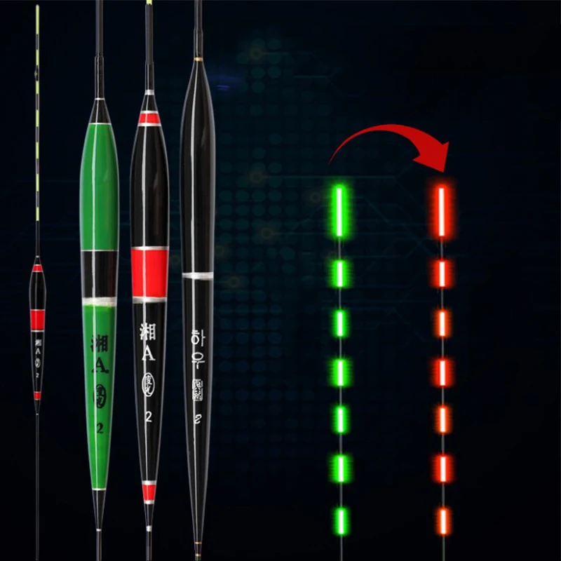 

1 шт. умный поплавок для рыбалки Ночная светящаяся рыболовная поплавок сигнализация для укуса рыбы приманка светодиодная подсветка автомат...
