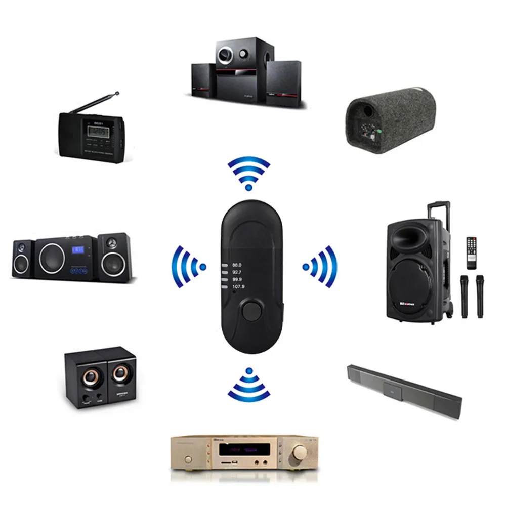 Новый fm-трансмиттер с USB питанием Bluetooth Автомобильный Auxz аудио плеер TF