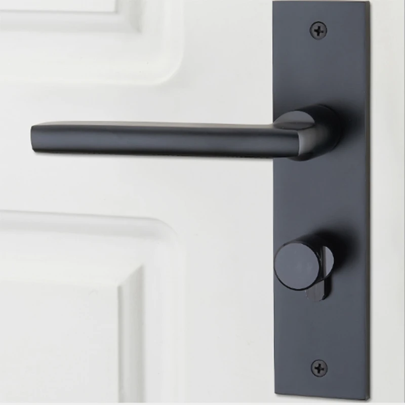 Космические алюминиевые дверные замки Континентальная спальня минималистичный