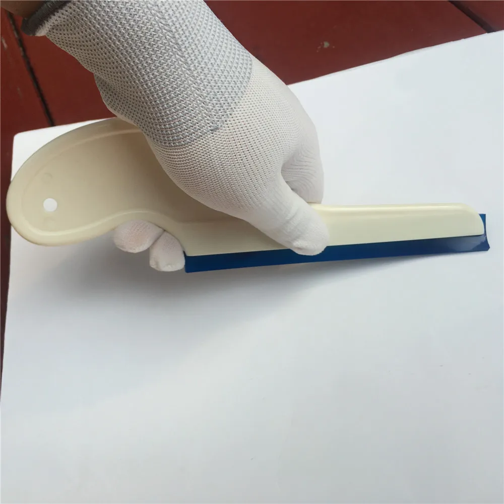 Резиновый скребок для стеклоочистителя виниловый чистки окон и лобового стекла