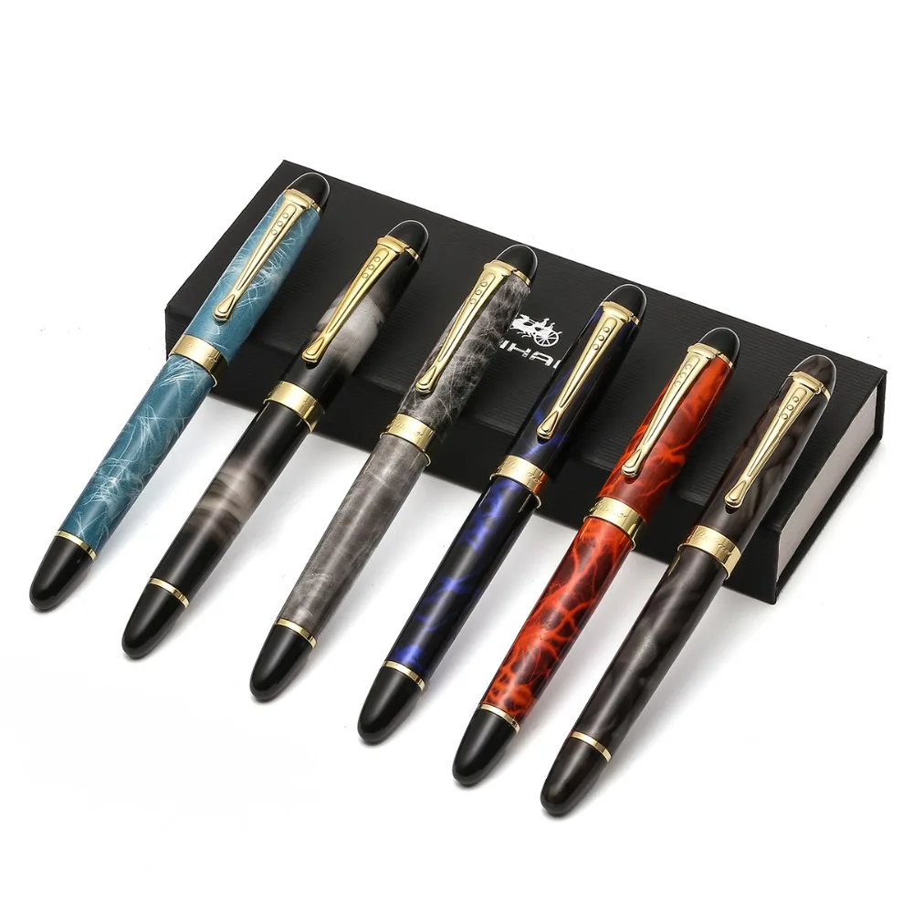 

Classic Fountain Pen, Luxury Gold Tip Medium Writing, 450 Office Signature School Calligraphy School Supplies