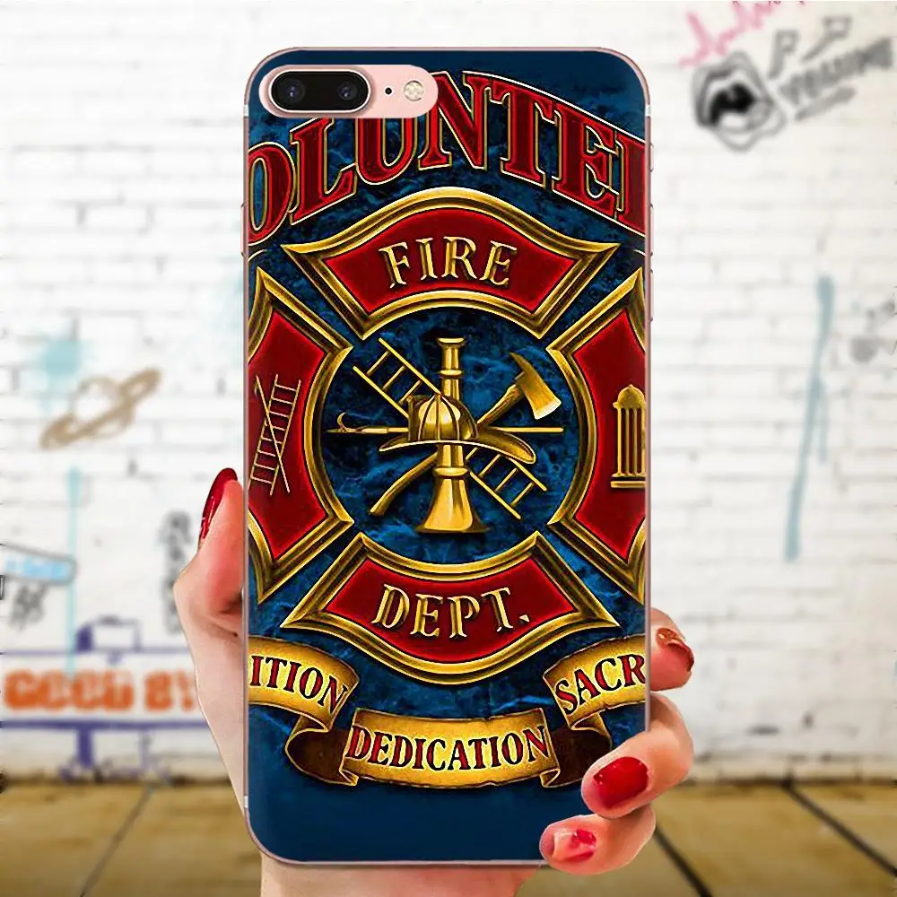 Firefighter Fireman Ems Rescue For LG G2 G3 G4 G5 G6 G7 K4 K7 K8 K10 K12 K40 Mini Plus Stylus ThinQ 2016 2017 2018 TPU Wholesale | Мобильные