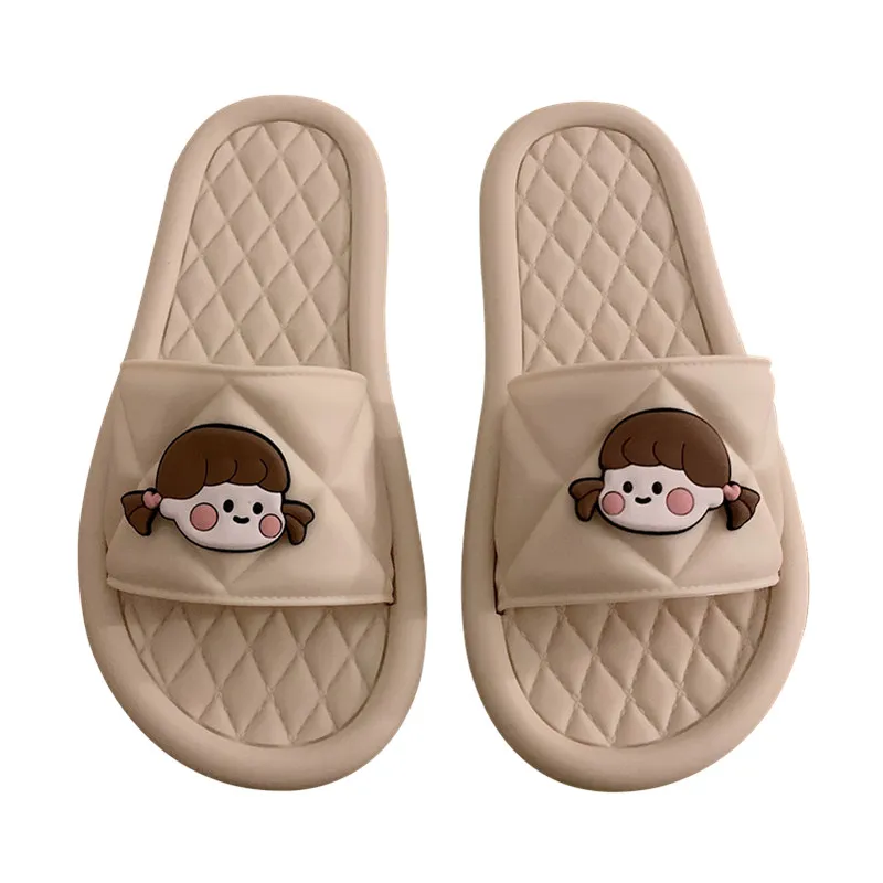 

Shoes For Girls Slippers Flat Low Slides Fashion Lady Rubber Luxury Massage Fabric Basic Hoof Heels PU Rome PVC Rubber Slippers
