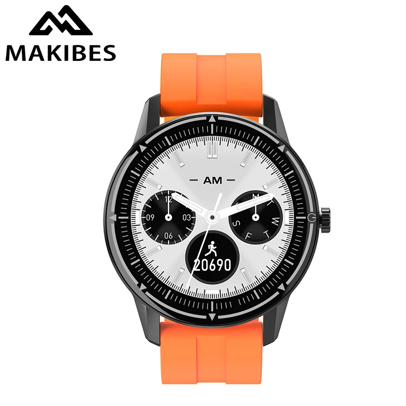 Смарт часы Makibes R8 водостойкие IP68 30 дней в режиме ожидания|Смарт-часы| |