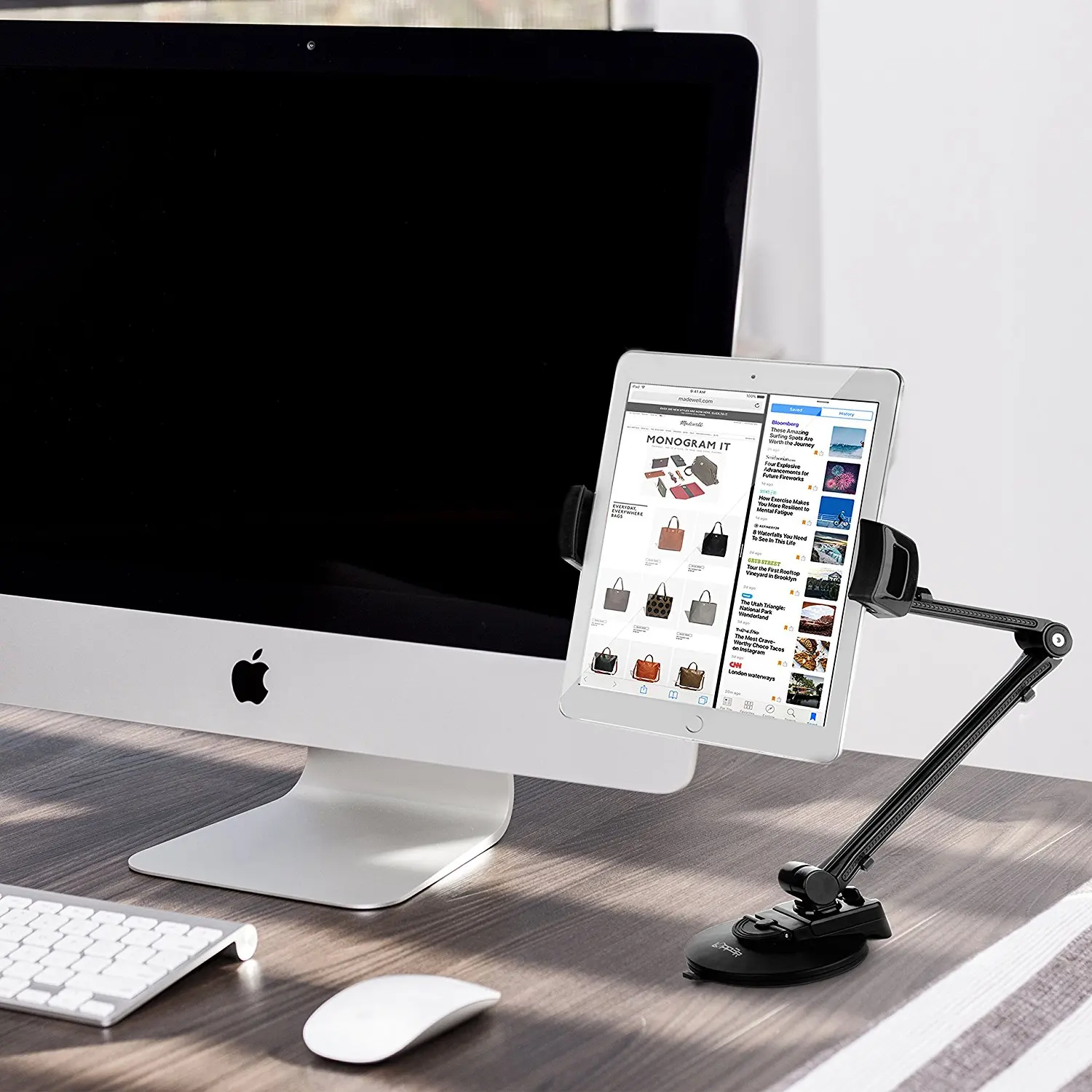 Регулируемая подставка держатель на 360 градусов для iPad iPhone планшетов HUAWEI Asus