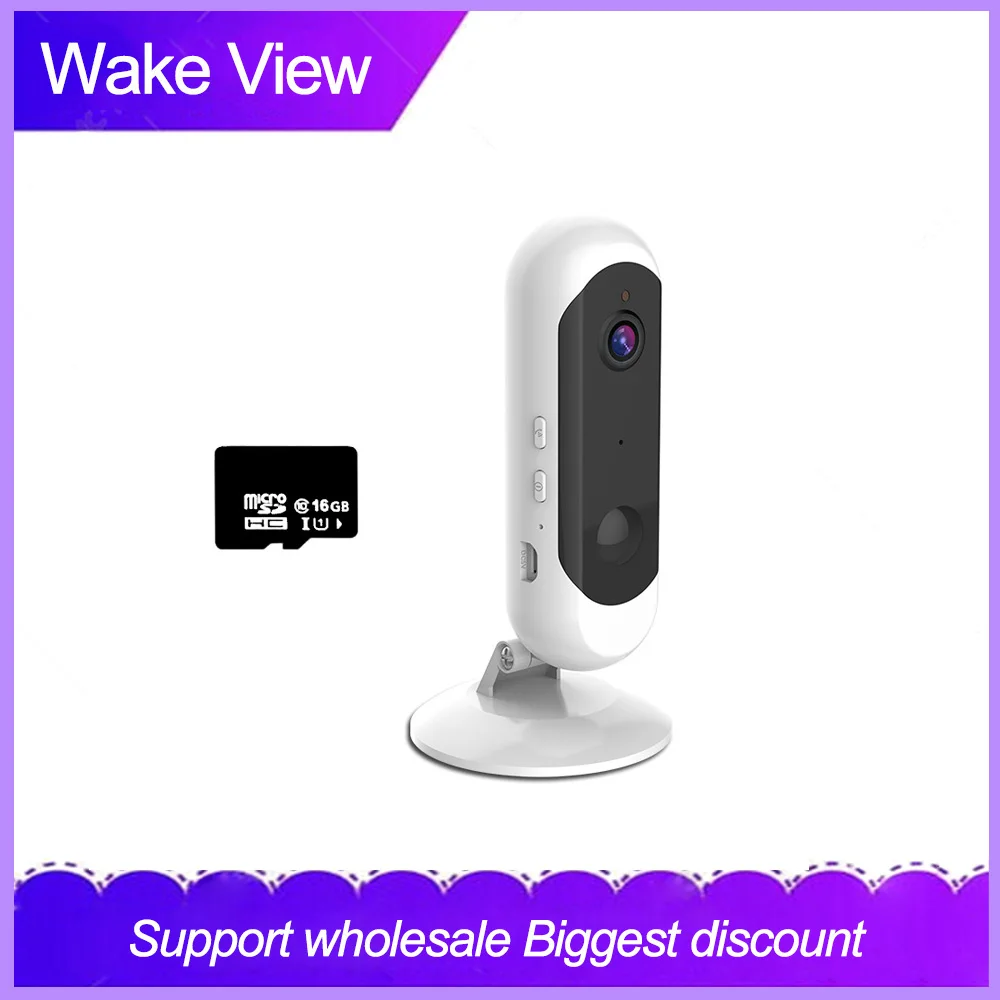 WakeView IP камера 1080P HD батарея WiFi Беспроводная наблюдения 2.0MP Домашняя безопасность