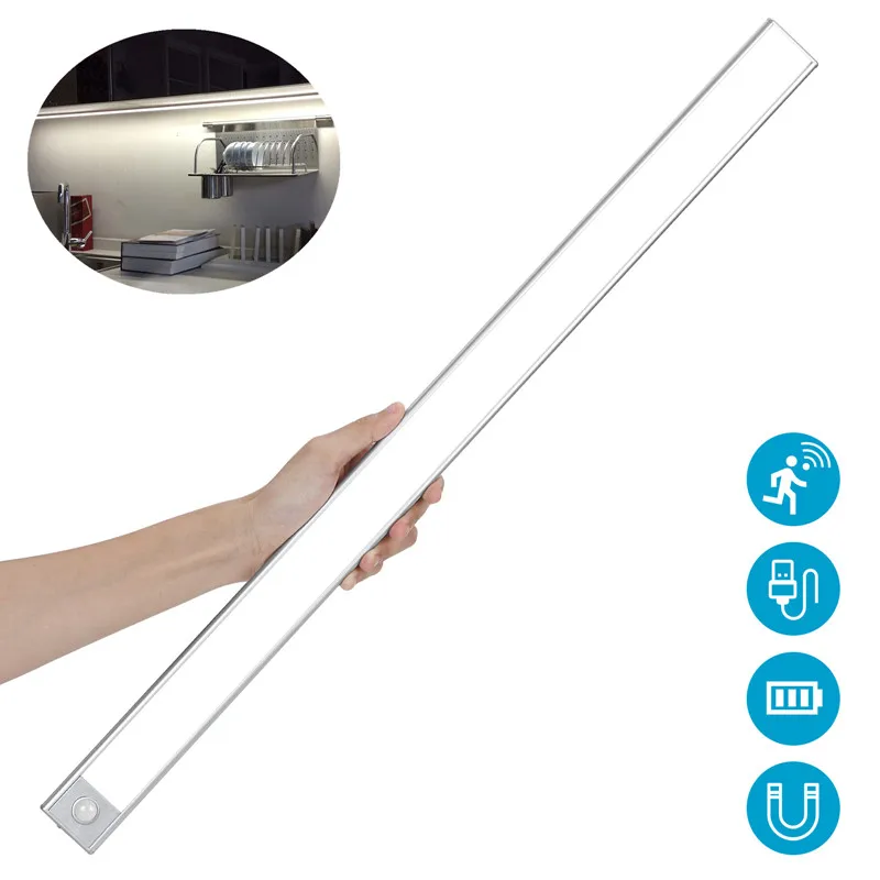 

LED Closet Bathroom Lights for Bedroom Motion Sensor Wardrobe Lighting Cabinet Kitchens Light Night Light Led Lights with Remote