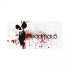 Украшение металлического номерного знака 15 см x 30 см с узором Deadmau5