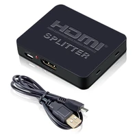 full hd 1080p 4k hdmi splitter converter 1 in 2 out hdmi switch switcher 1x2 split 1 in 2 out amplifier dual display for dvd ps3