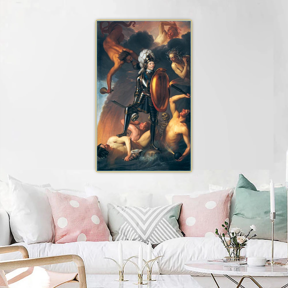 Картина на холсте Констанция Фредерика Хендрика настенное украшение для дома