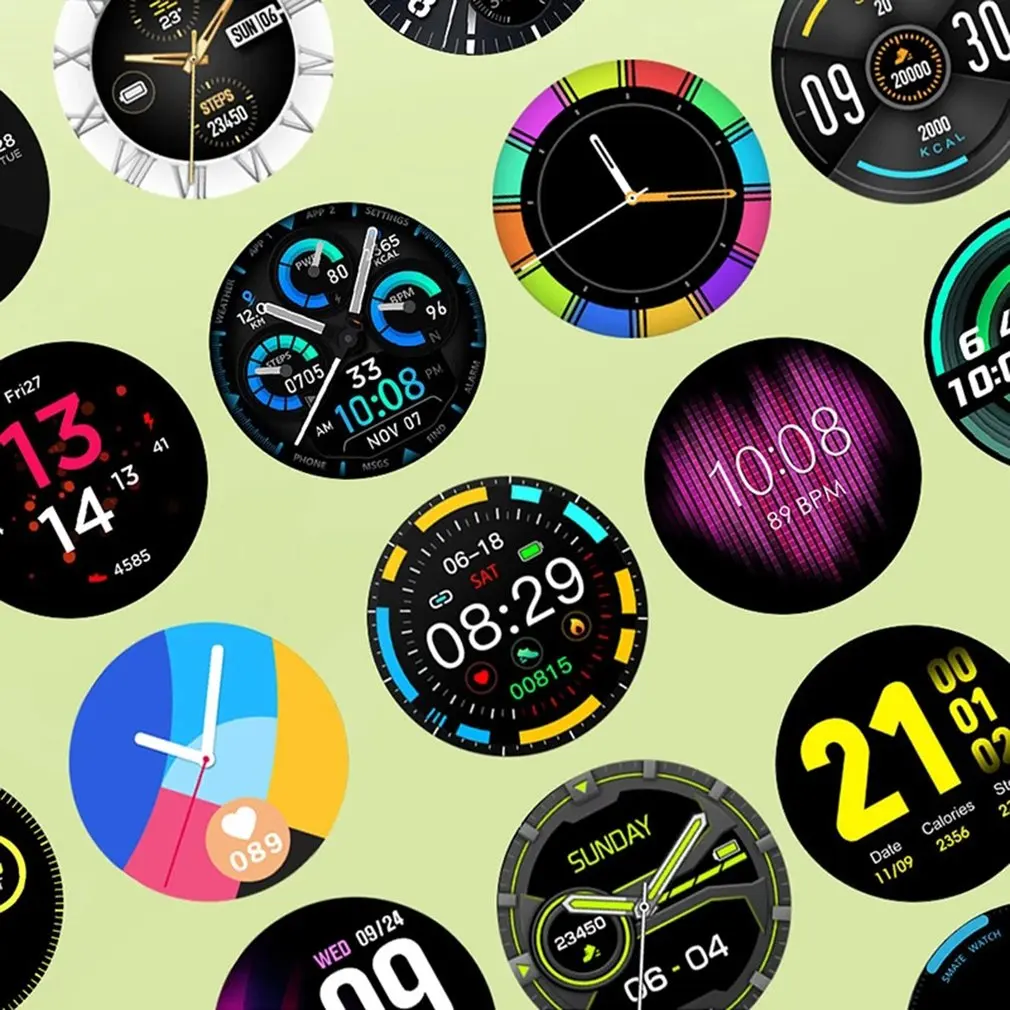 

V23 2020 Smart Watch Waterproof Fitness Sport Watch Heart Rate Tracker Call/Message Reminder Bluetooth Watch For Android iOS