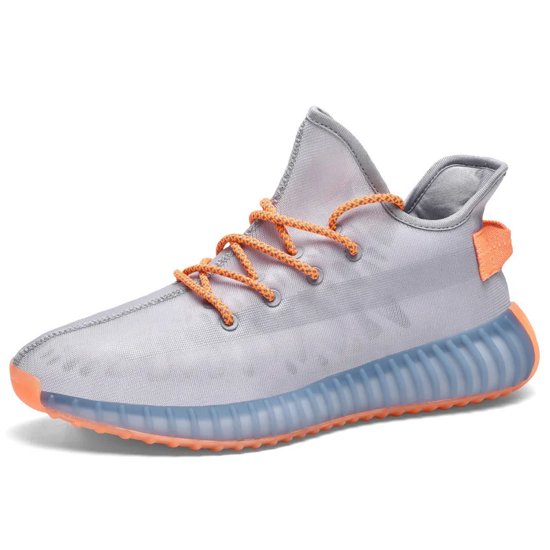 

REDESS Summer Fly Woven Mesh Breathable Creel Upper Sports Leisure Non-slip Wear-resistant Outdoor Running Trend Men's Shoes