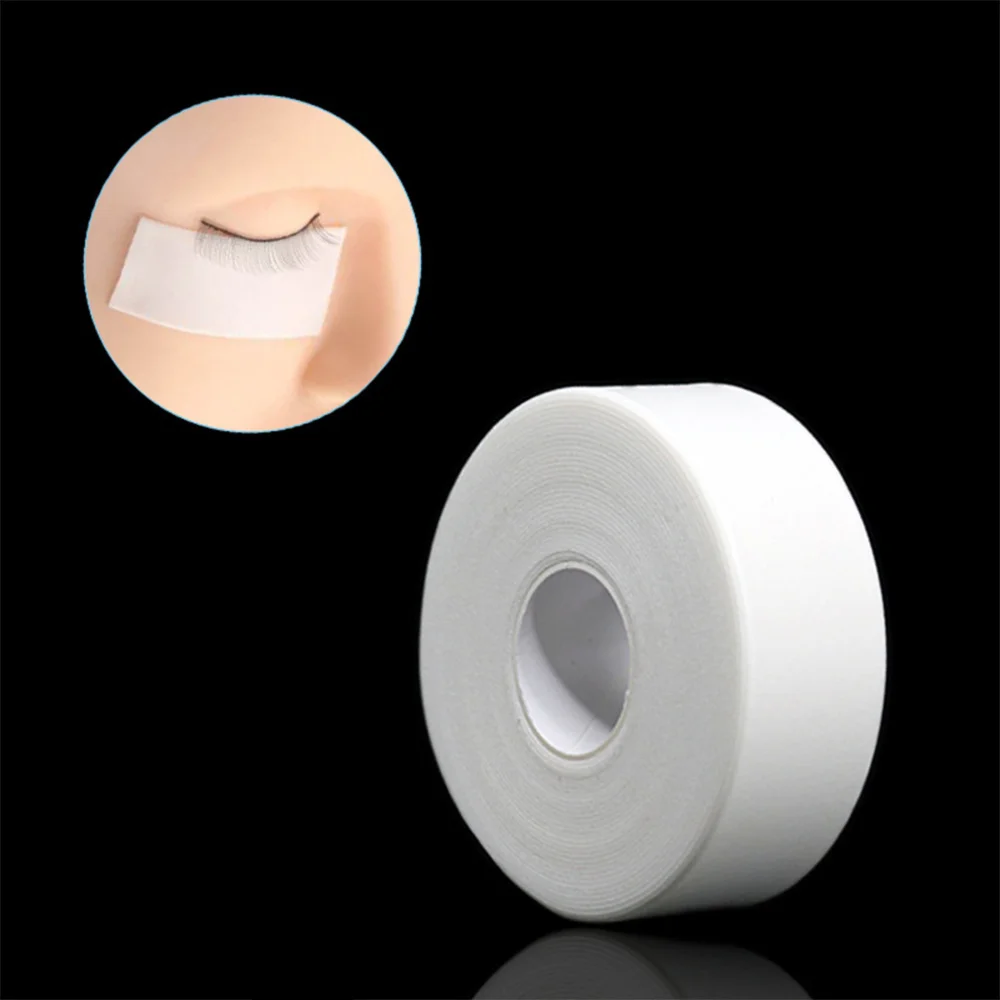 

4 Rolls of Graft Eyelashes Tape Thickened Eyelash Extension Isolation Patches Adhesive Tape (White and Skin Color for Each 2 Rol