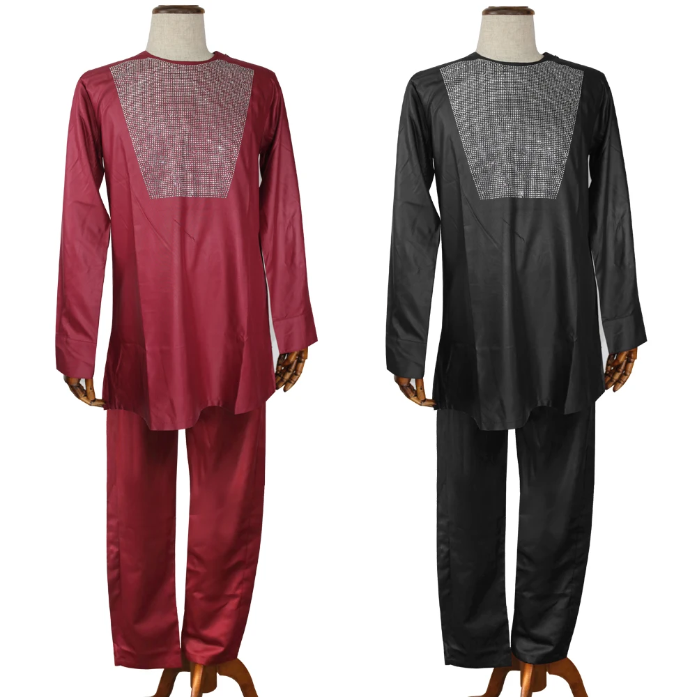 2020 moda hombre dashiki африканская одежда для мужчин рубашки брючный костюм хиппи мужские