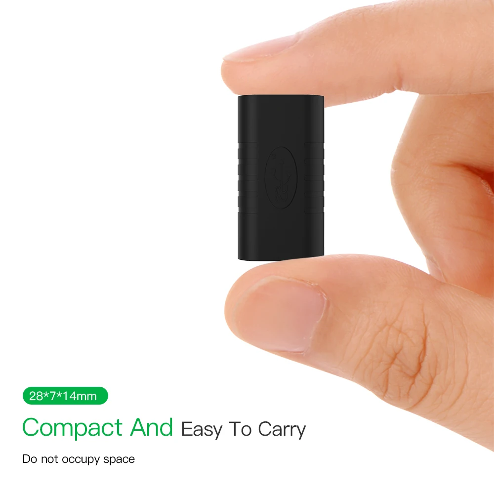 Адаптер USB Type C конвертер Мама-мама портативный адаптер для синхронизации данных