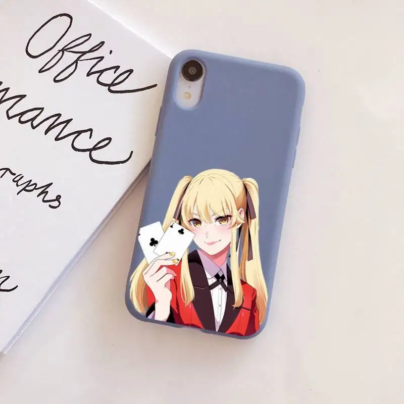 

YNDFCNB Japan Anime Kakegurui Phone Case for iphone 13 11 12 mini pro max 7 8 plus 6 6s x xs max xr coque