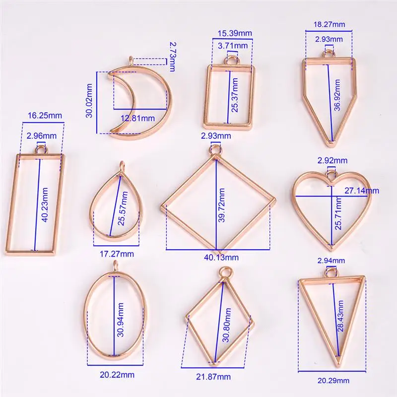 51 шт. эпоксидные украшения для самостоятельного изготовления ювелирных изделий