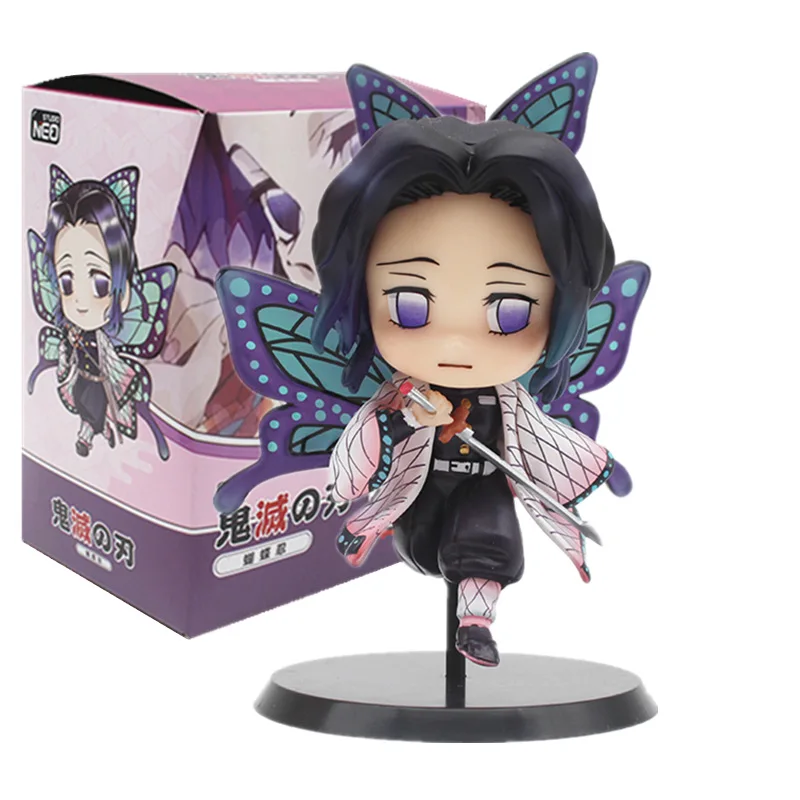 8 см фигура Kimetsu no Yaiba Rengoku Kyoujurou Kochou Shinobu Q ver. Аниме Demon Slayer фигурка Коллекционная
