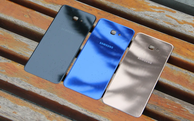 Оригинальный чехол для задней панели Samsung Galaxy J4 + защитный телефона | Мобильные