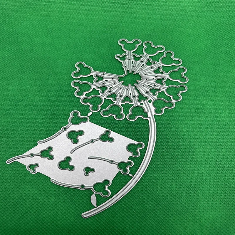 

Flowers 2021 Metal Cutting Dies Stencil Scrapbooking DIY Album Stamp Paper Card Mold Embossing Decor
