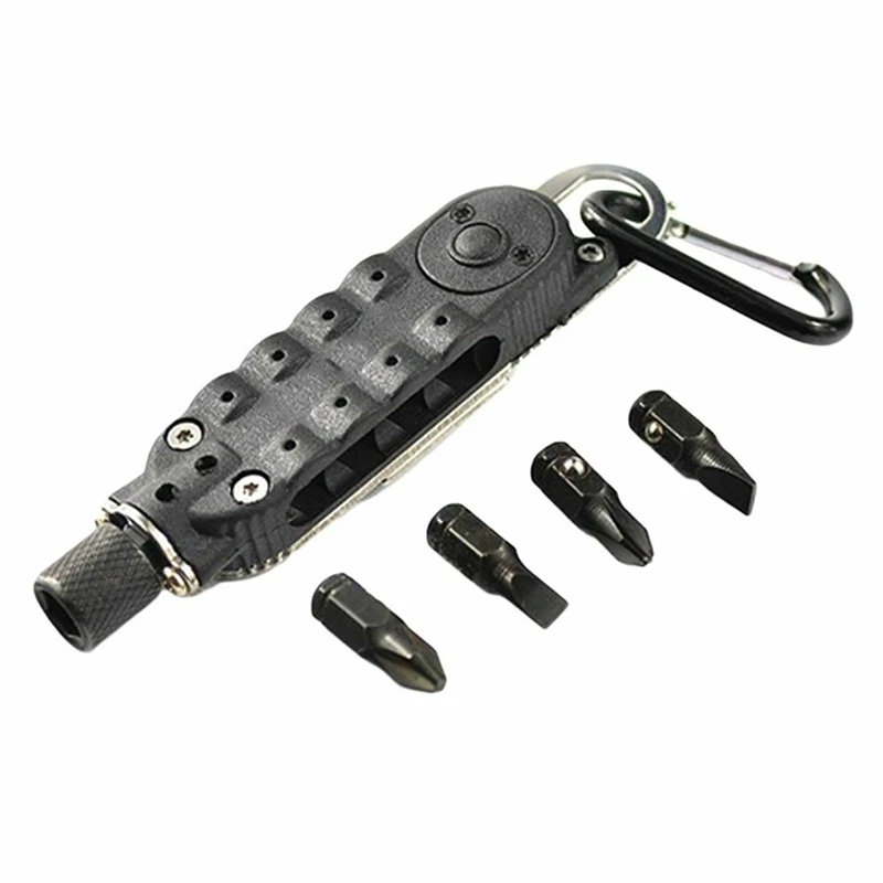 Светодиодный светильник многофункциональный небольшой отвертки комплекты Mini EDC