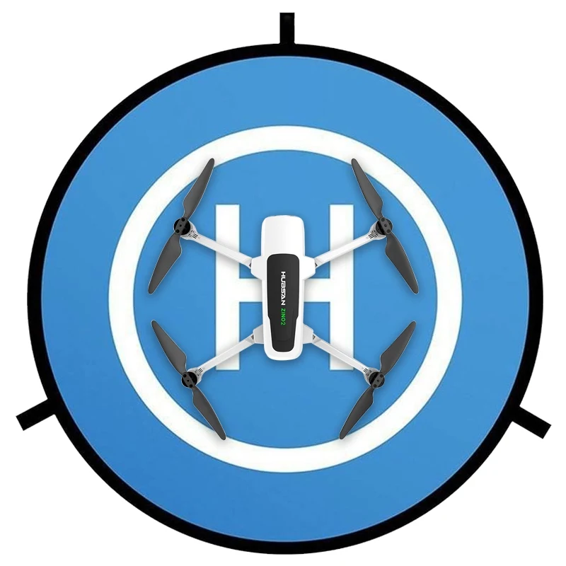 

Fsum Landing Pad Waterproof Apron With Night Light Reflective Strip Foldable Parking Apron Pad for Hubsan Zino 2 RC Quadcopter