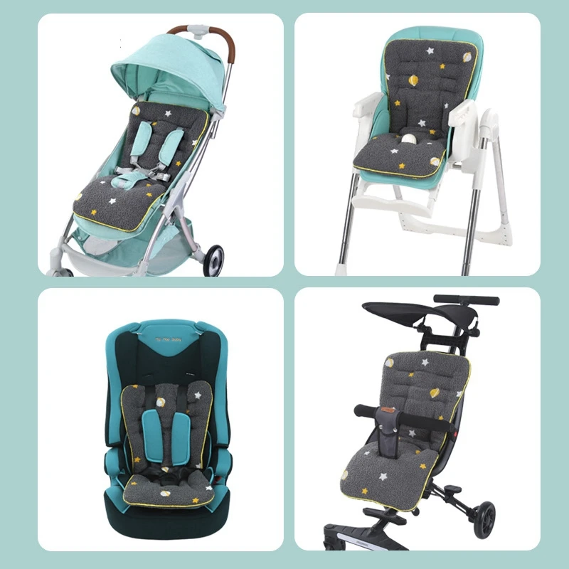 

Baby Stroller Cushion Infant Car Seat Insert Fluff Universal Baby Seat Liner Seat Pad for Stroller, Car Seat