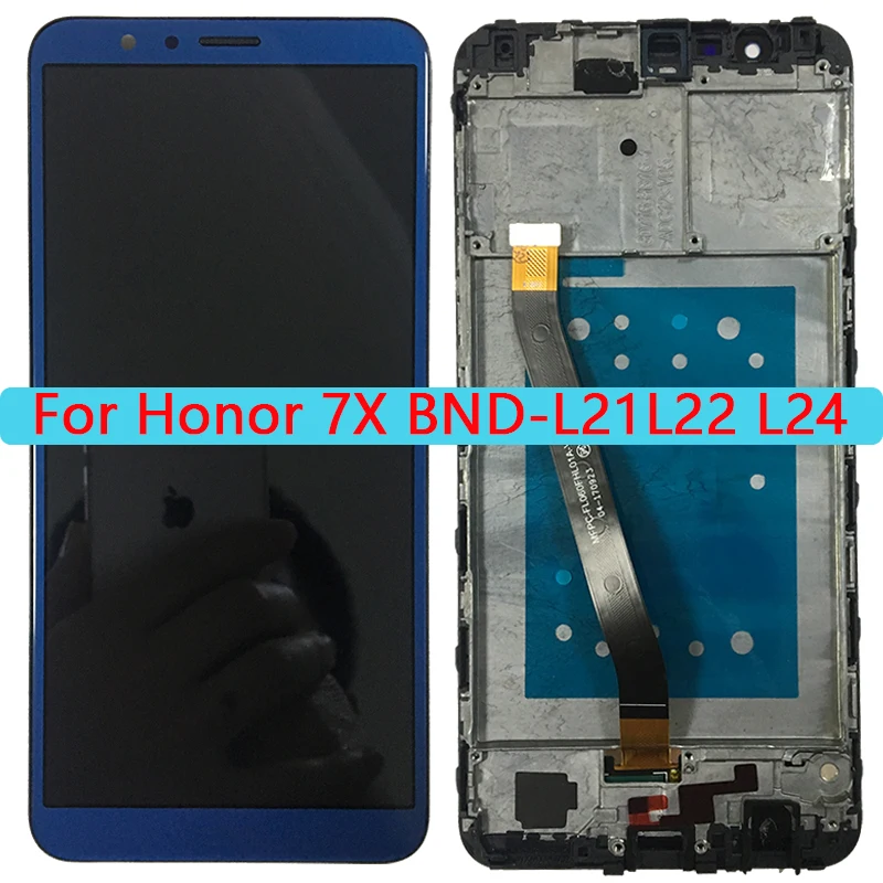 Дисплейный модуль для Huawei Honor 7X с рамкой/без|Экраны мобильных телефонов| |