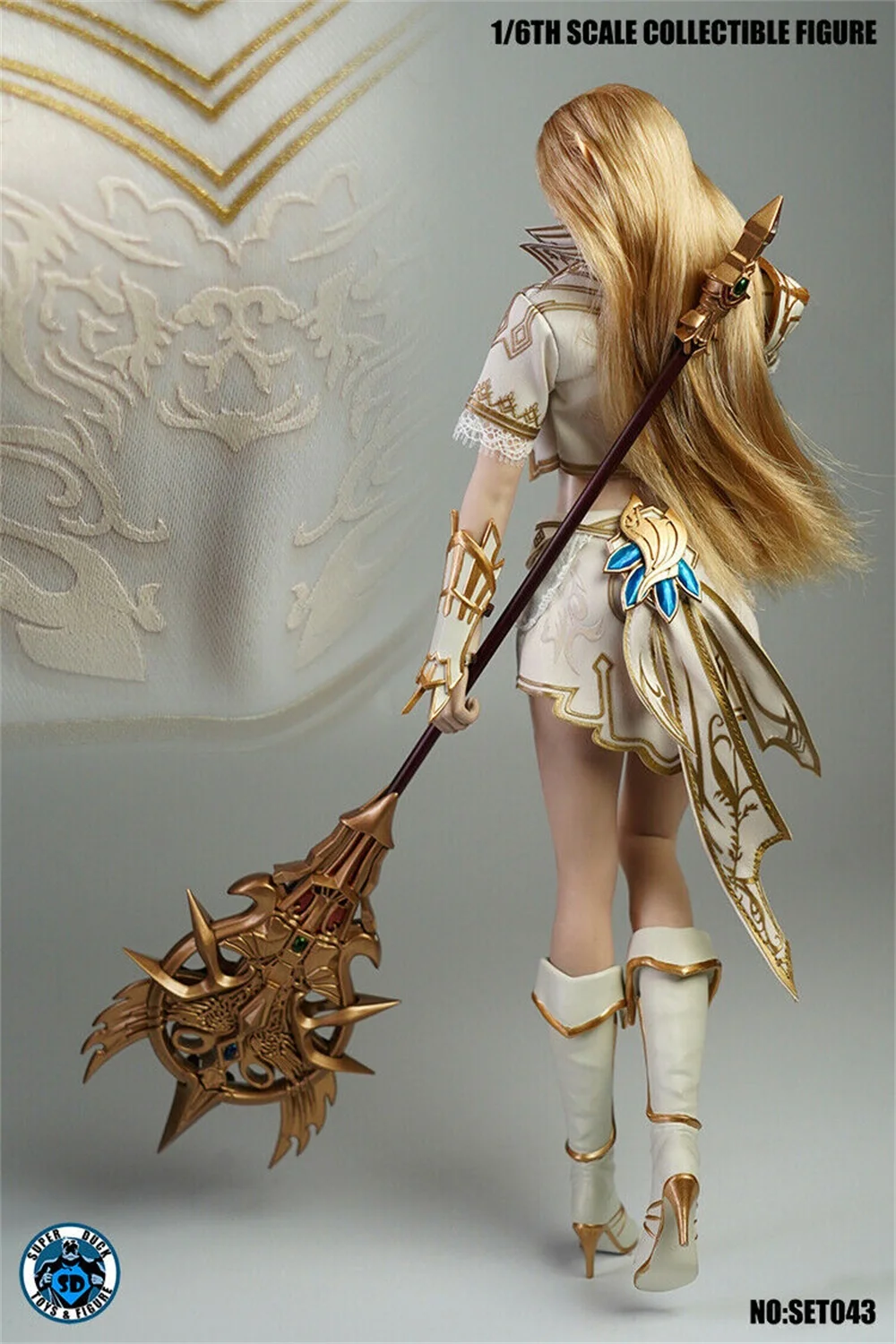 In Stock SUPER DUCK 1/6 COSPLAY SET043 Fairy Elf Clothes W Head F 12&quot Pale Big Chest Phicens Body Doll | Игрушки и хобби