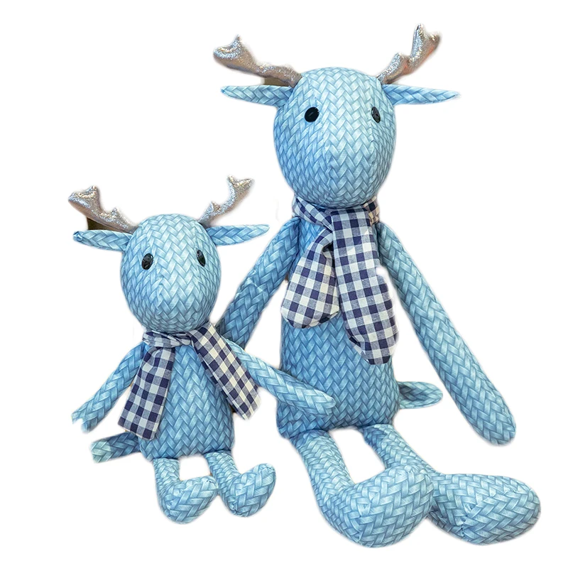 1 шт. 37/60 см плюшевый олень кукла игрушки набивное животное шарф мультяшный для