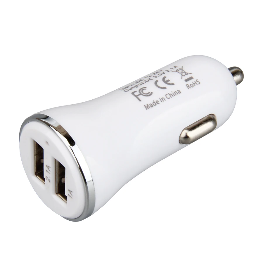 Высококачественное Автомобильное зарядное устройство Mini USB для iPhone X Xs Max 8 7 6 Xiaomi