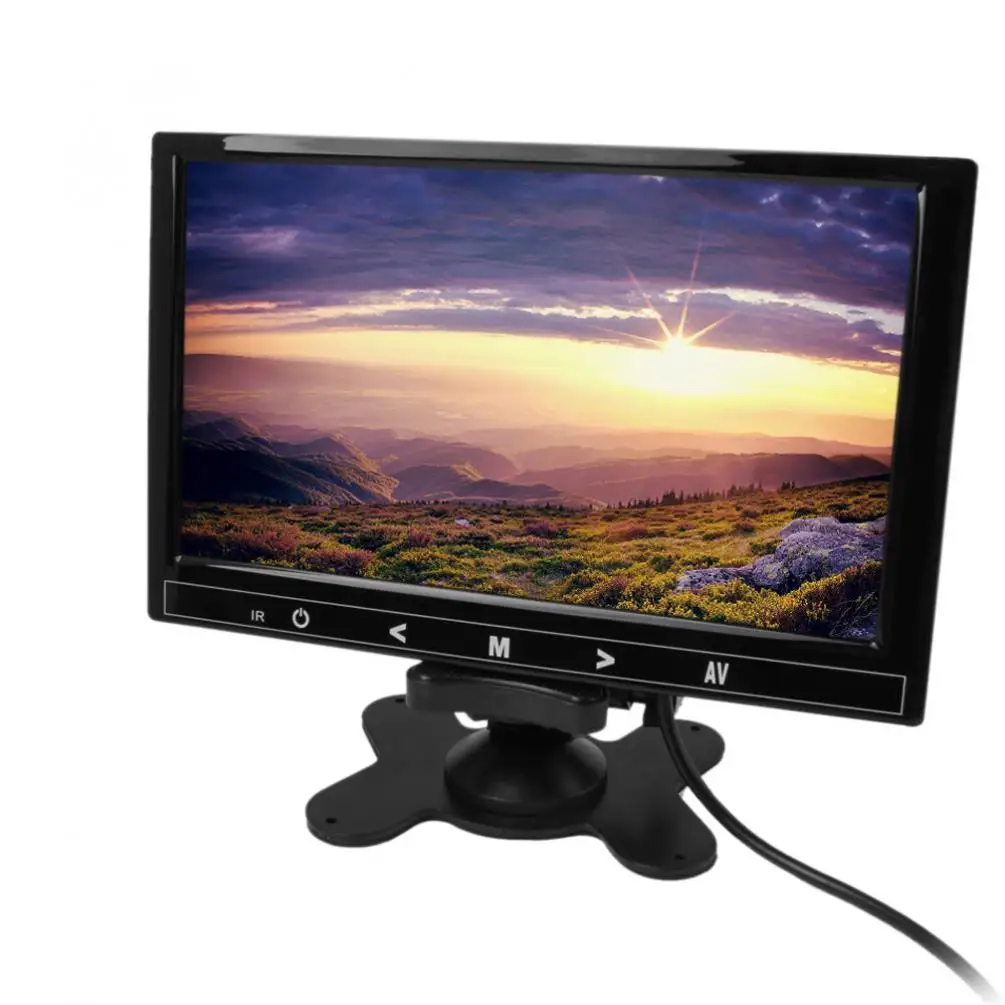 9 Inch 800 x 480 Car RGB Digital Display 2 Video Input Rear View VCR Monitor with Touch Button New | Автомобили и мотоциклы