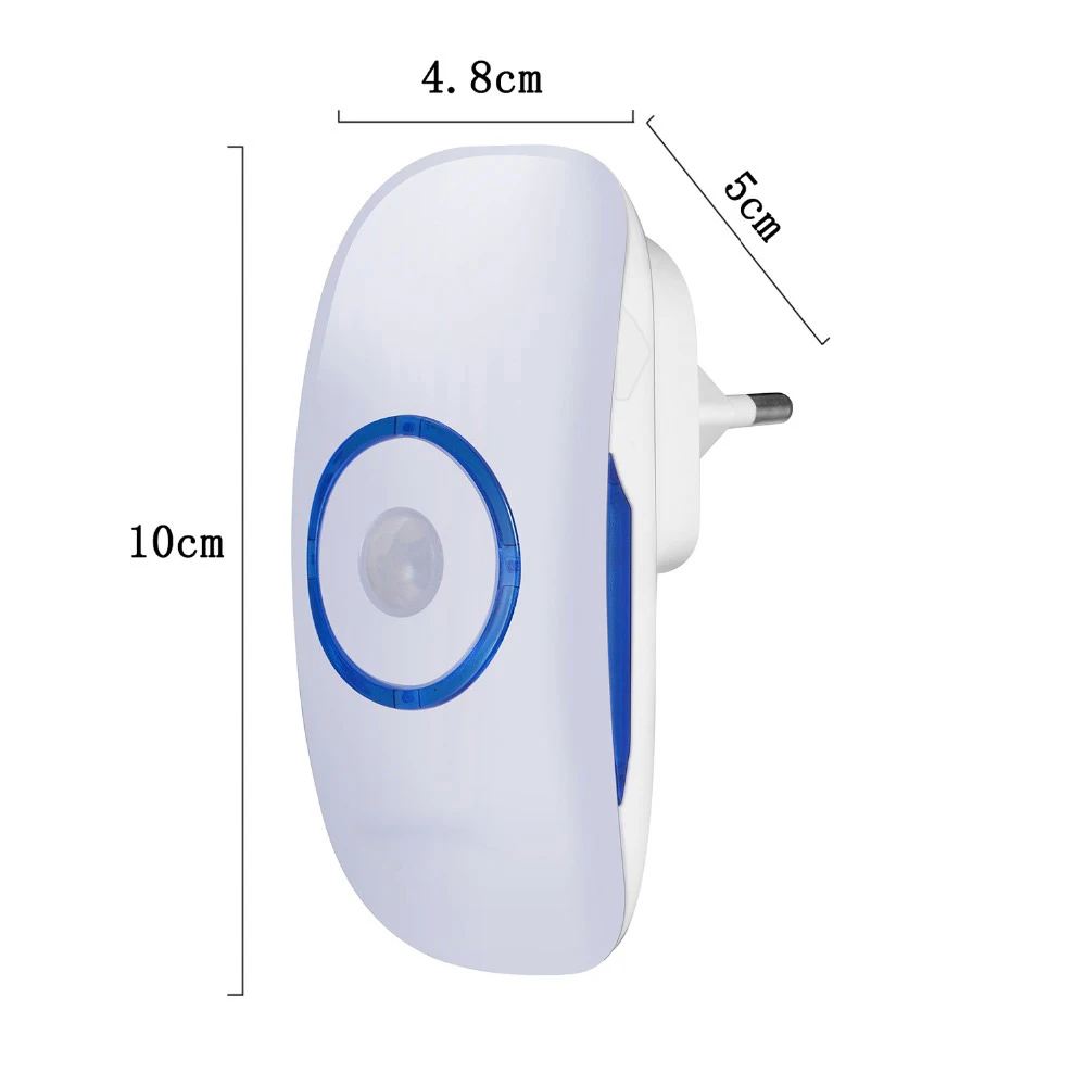 New Eu Plug 3.6W Led Body Motion Sensing Bright Night Lighting Auto Human Induction Sensor Lamp Lights | Лампы и освещение