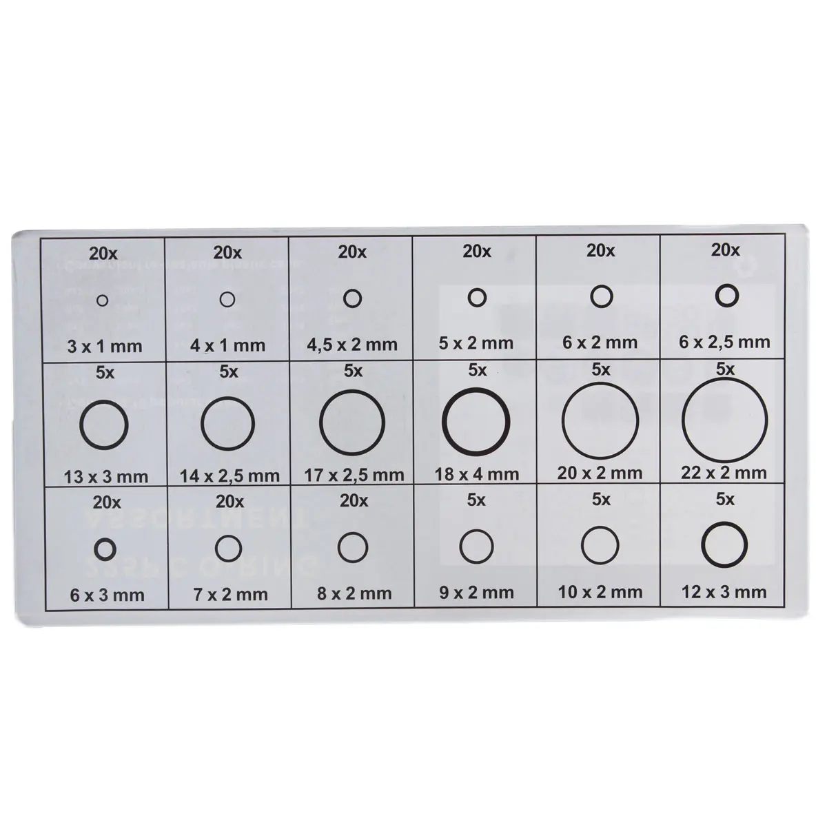 225 шт резиновое уплотнительное кольцо шайба уплотнения Водонепроницаемость