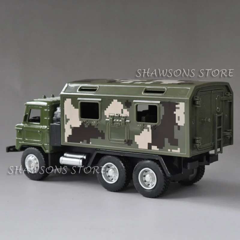 1:43 Масштаб литой военная модель игрушка советский GAZ 66 грузовых автомобилей