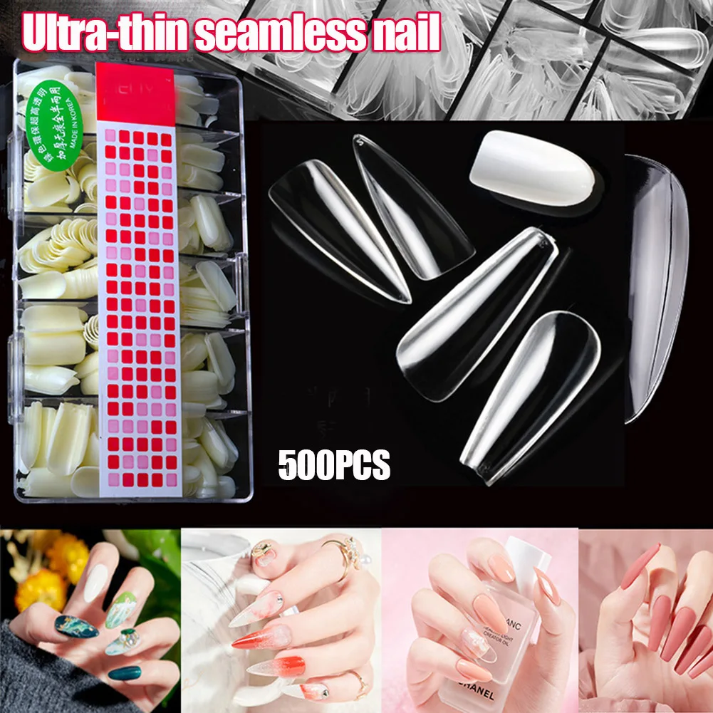 

Hot sale Nail Tips French Style Full Cover Manicure Art Patch DIY Decoration for Women