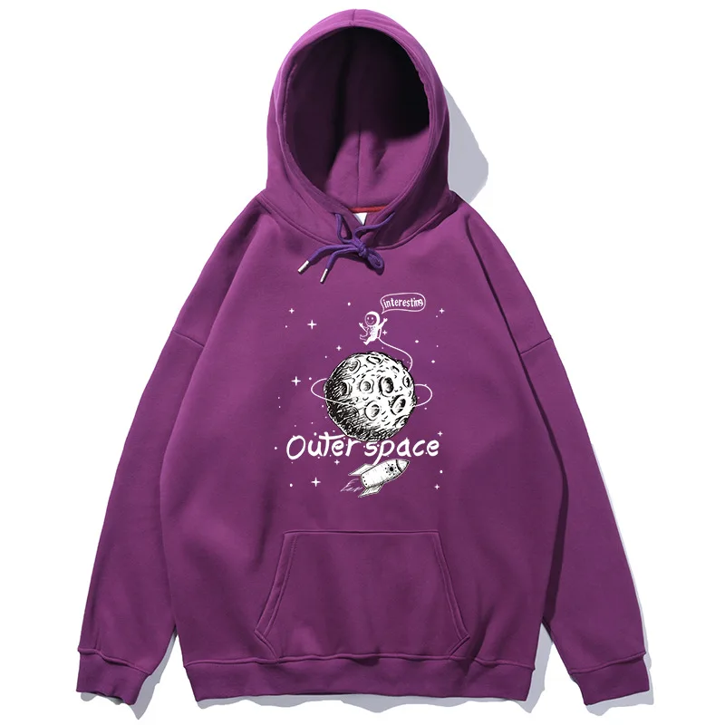 

RED STORE Hoodie Men Streetwear off black white sweatshirt long grey pullover 100 % cotton male 2021 new fashion men's polerones