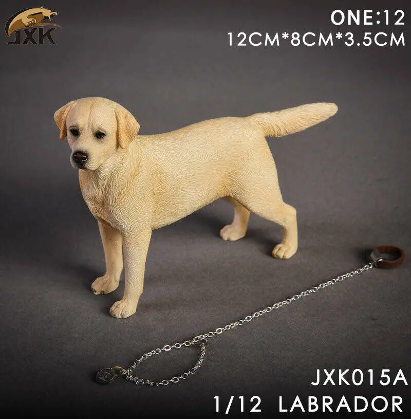 Модель животного JXK JXK014/JXK015 1/12 фигурка немецкой овчарки и Лабрадора F