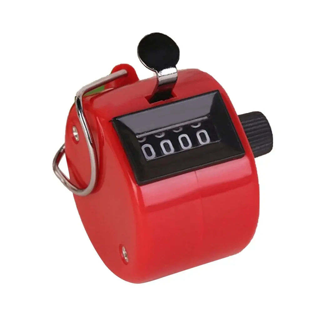 

Display Electronic Tally Counter 4 Digit Number Mini Portable Manual Press Tally Counter with Mechanical Button
