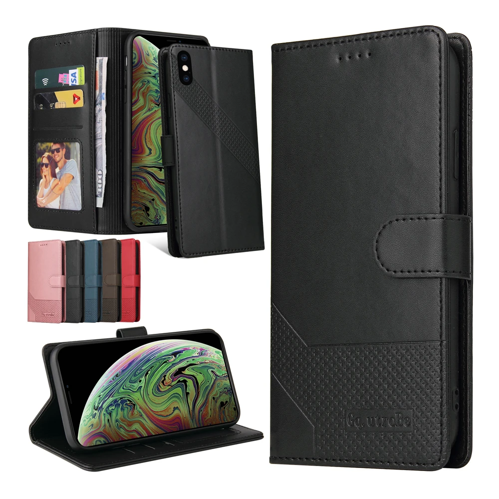 Кожаный чехол-кошелек для Etui OPPO A94 A92 A92S A93 A74 A72 A73 A53 A53S A52 A15 F19 F17 Pro | Мобильные