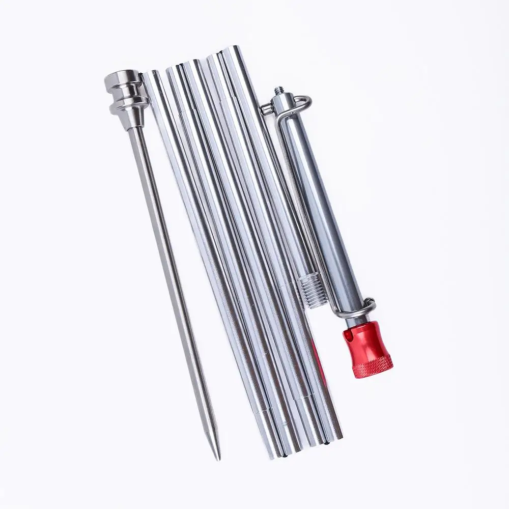 

Camping Folding Lamp Pole Portable & Lightweight Aluminum Durable Picnic Hiking Light Lamp for Backpacking Fishing Garden BBQ