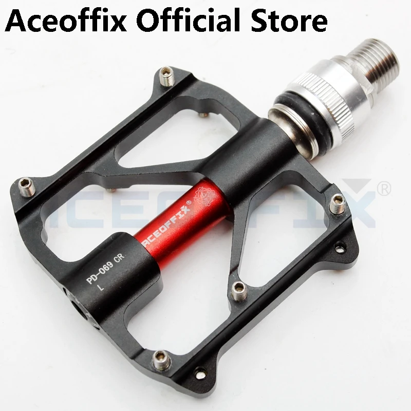 240 г Aceoffix БЫСТРОРАЗЪЕМНАЯ педаль для педали Brompton QR с ЧПУ стальная ось 3 подшипника