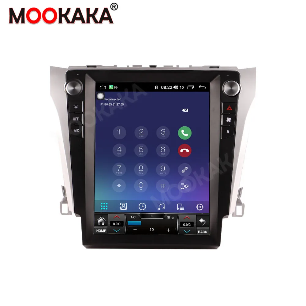 Android 11 для Toyota Camry 2012-2017 Автомагнитола стерео 2 Din мультимедийный плеер в стиле