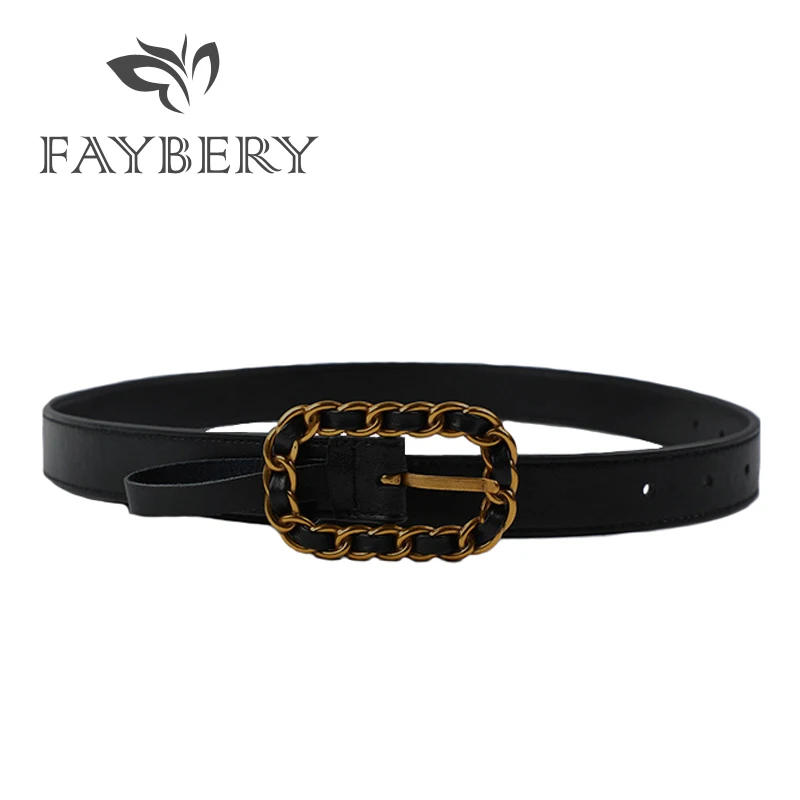 

Женский ремень с золотистой пряжкой, модный вечерний широкий кожаный пояс в Корейском стиле, 2020