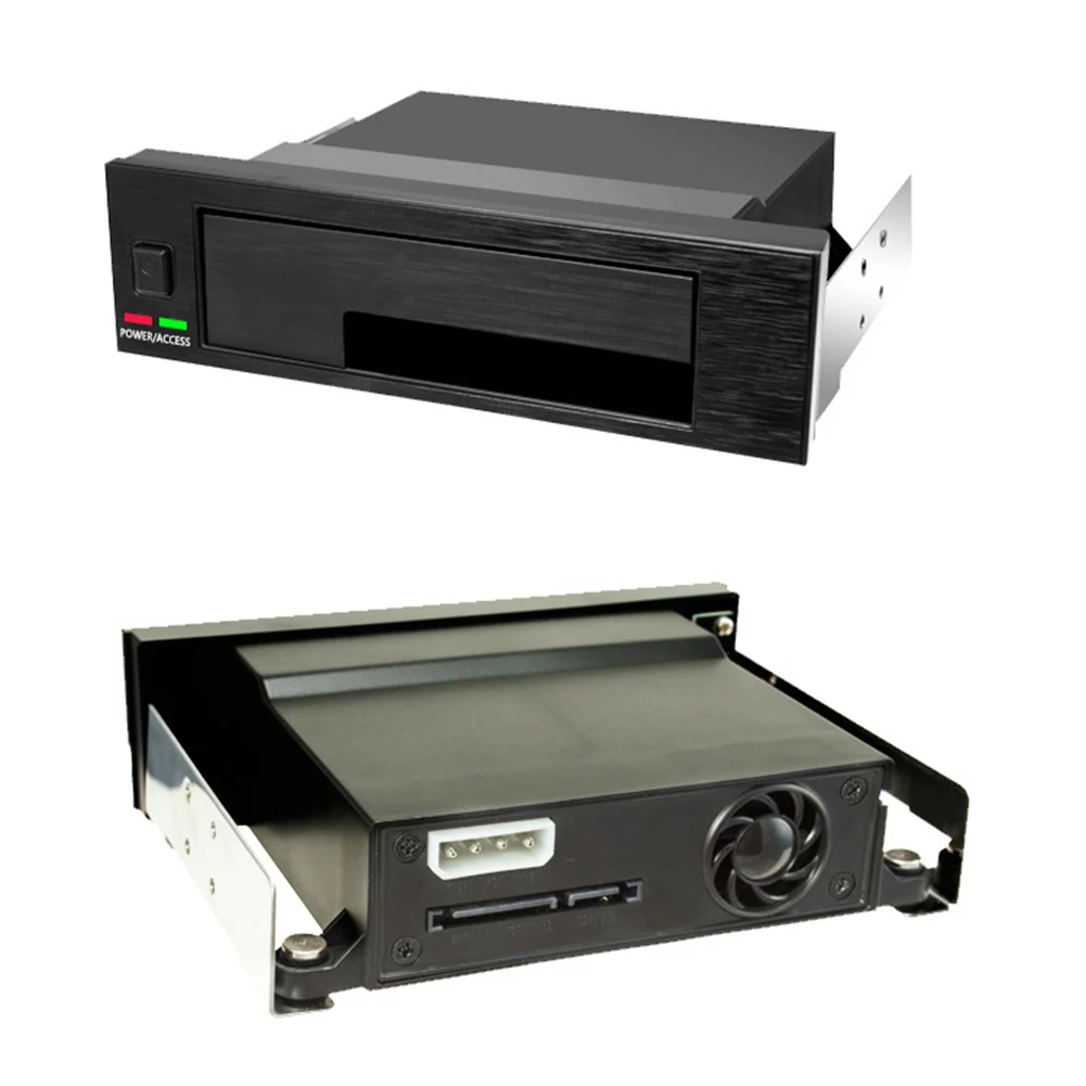 Internal 2.5/3.5inch SATA Serial HDD SSD Hard Drive Enclosure Tray Hot Swap Rack | Disk