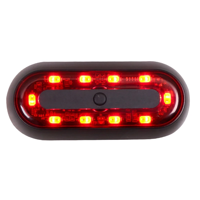 

AU04 -LED Motorcycle Helmet Light Bike Rear Light Helmet Light Bicycle Warning Tail Lights for Night Riding